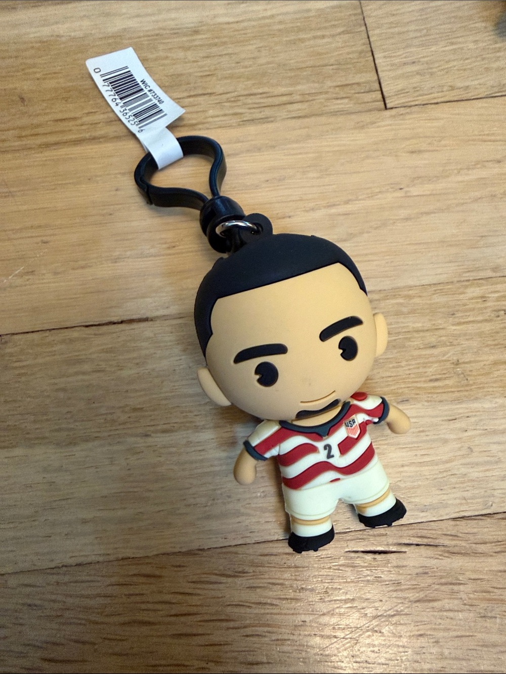 NWT USMNT #2 Sergiño Dest US Soccer Figural Bag Clip World Cup ⚽️🥅🏆